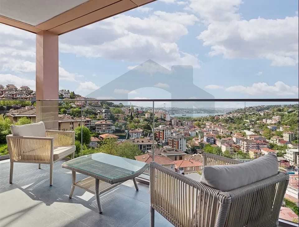 NEF Kandilli Reserve'de 3,5+1 Boğaz Manzaralı Şerefiyeli Teraslı image 10