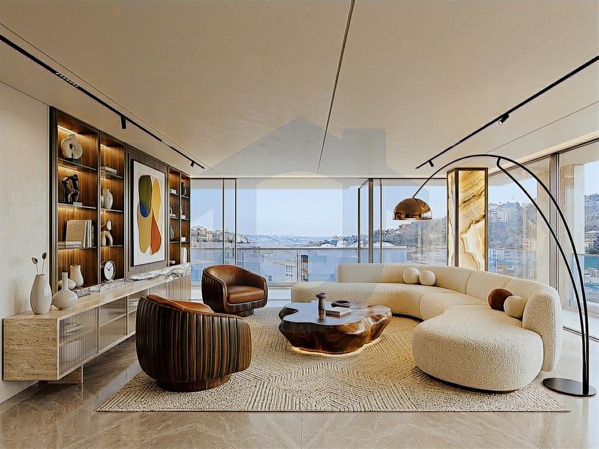 NEF Kandilli Reserve'de 3,5+1 Boğaz Manzaralı Şerefiyeli Teraslı
